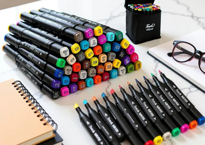pen and markers