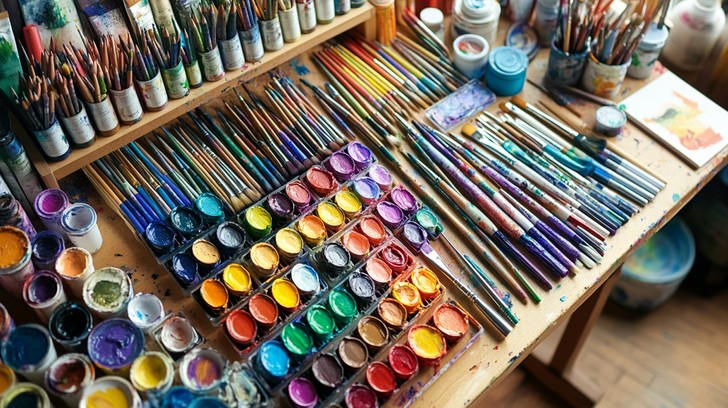color and paint tools
